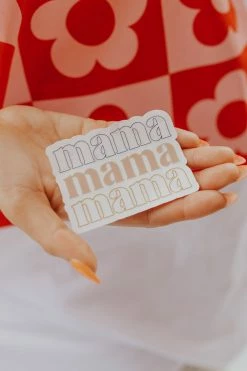 Savannah And James Co THE MAMA STICKER ACCESSORIES