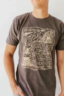 THE PIRATES ADULT TEE BY HAPPY THREADS X PINK DESERT