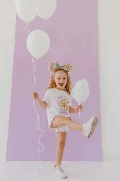 THE SMALL WORLD IN COLOR KIDS TEE BY HAPPY THREADS X PINK DESERT