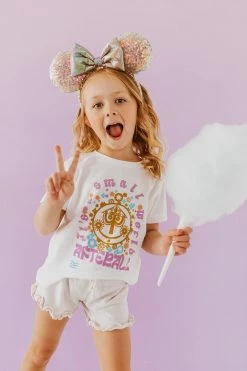 THE SMALL WORLD IN COLOR KIDS TEE BY HAPPY THREADS X PINK DESERT
