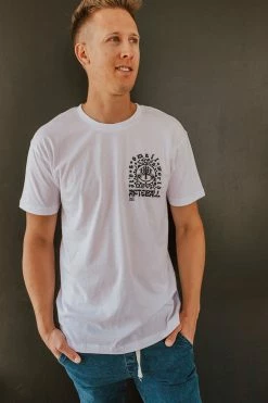 THE SMALL WORLD IN BLACK ADULT TEE BY HAPPY THREADS X PINK DESERT