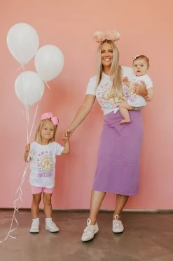 THE SMALL WORLD IN COLOR KIDS TEE BY HAPPY THREADS X PINK DESERT