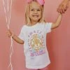 THE SMALL WORLD IN COLOR KIDS TEE BY HAPPY THREADS X PINK DESERT