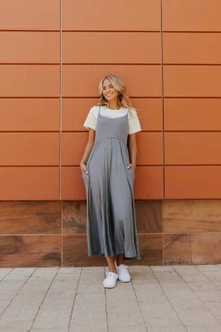 Final Touch Apparel NEW ARRIVALS THE DAYTON WIDE LEG JUMPSUIT IN DEEP TEAL