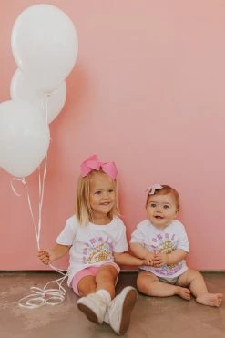 THE SMALL WORLD IN COLOR KIDS TEE BY HAPPY THREADS X PINK DESERT