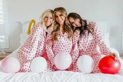 THE PINK DESERT HEART PAJAMAS IN PINK