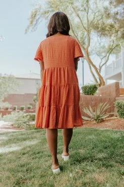 Mikarose DRESSES THE DAHLIA BABYDOLL DRESS IN GINGER BY MIKA ROSE 8 Mikarose DRESSES THE DAHLIA BABYDOLL DRESS IN GINGER BY MIKA ROSE