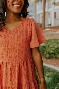 Mikarose DRESSES THE DAHLIA BABYDOLL DRESS IN GINGER BY MIKA ROSE 7 Mikarose DRESSES THE DAHLIA BABYDOLL DRESS IN GINGER BY MIKA ROSE