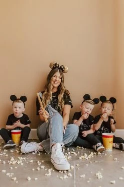 THE SNACK ADULT TEE BY HAPPY THREADS X PINK DESERT