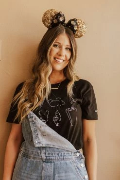 THE SNACK ADULT TEE BY HAPPY THREADS X PINK DESERT