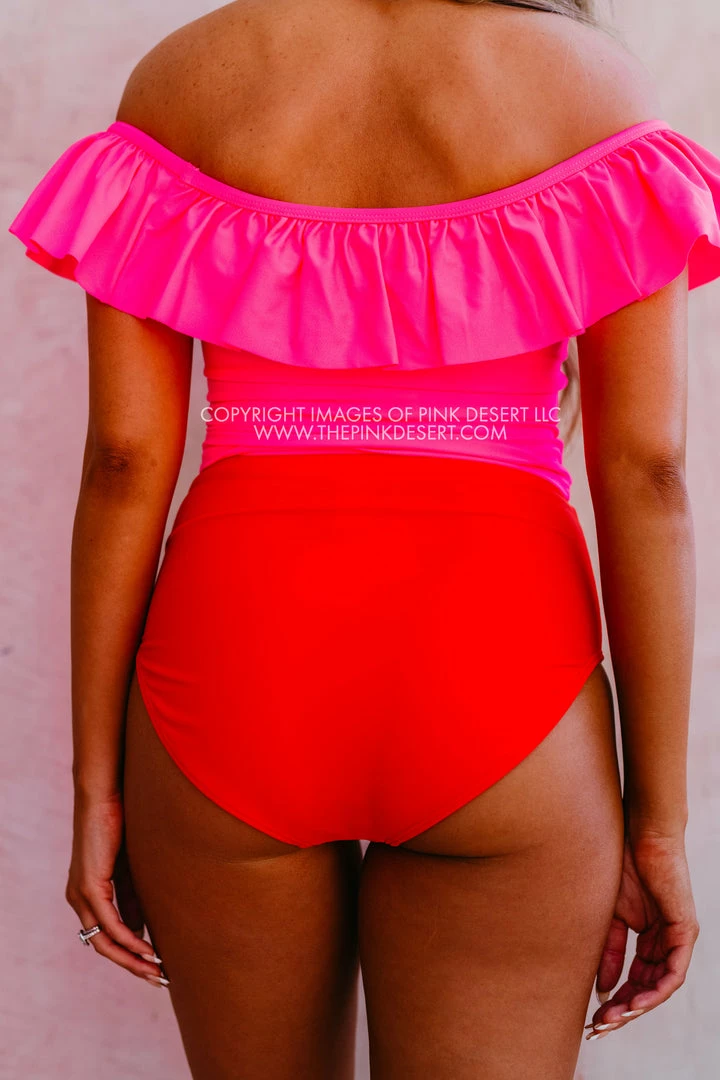 SASSY RED LIPSTICK X PINK DESERT VINTAGE HIGH WAIST SWIM BOTTOM IN POPPY 2 SASSY RED LIPSTICK X PINK DESERT VINTAGE HIGH WAIST SWIM BOTTOM IN POPPY