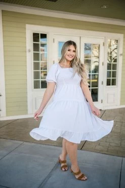 Mikarose THE HEAVEN ON EARTH DRESS IN WHITE DRESSES