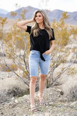 Insignia THE BLUSH SANDAL IN BLACK STRIPE