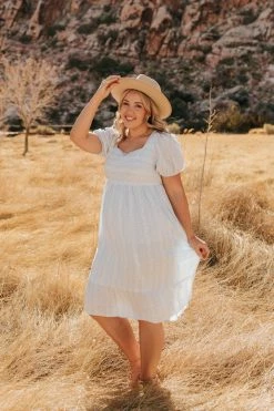 Polagram/Baevely THE APRIL SHOWERS DRESS IN LIGHT BLUE