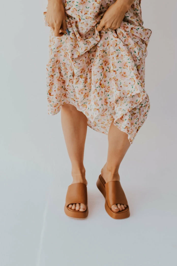 Let's See Style SHOES THE CAMILA SLIDE SANDALS IN CAMEL 1 Let's See Style SHOES THE CAMILA SLIDE SANDALS IN CAMEL