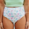 PINK DESERT VINTAGE HIGH WAIST SWIM BOTTOM IN POPSICLE