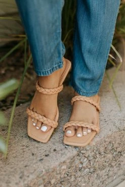 G-Stylez THE TWISTED TAN SANDAL SHOES