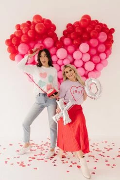 THE PINK DESERT LOVE TEE IN LAVENDER PD EXCLUSIVES