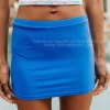 PINK DESERT NOT YOUR MAMA'S SWIM SKIRT IN ROYAL BLUE