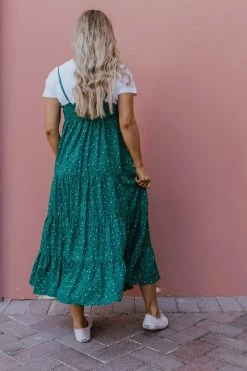 Calista THE GRASS IS GREENER TIERED DRESS DRESSES
