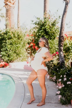 PUFF SLEEVE ONE PIECE IN RIBBED PINA COLADA BY SASSY RED LIPSTICK X PINK DESERT SWIM 22 PUFF SLEEVE ONE PIECE IN RIBBED PINA COLADA BY SASSY RED LIPSTICK X PINK DESERT SWIM