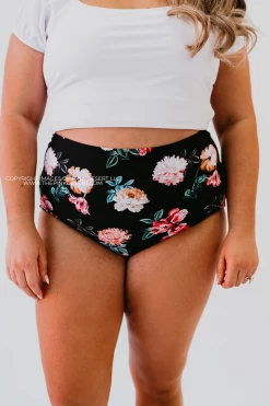 HIGH WAIST SWIM BOTTOM IN LE FLEUR BY PINK DESERT 9 HIGH WAIST SWIM BOTTOM IN LE FLEUR BY PINK DESERT