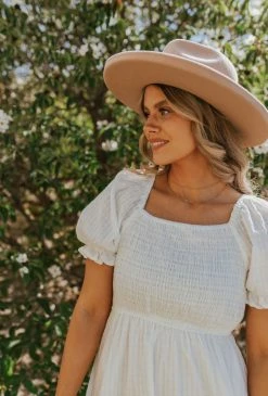 Hayden Los Angeles DRESSES THE HAPPILY EVER AFTER MAXI DRESS IN OFF WHITE