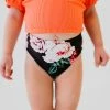GIRLS SWIM BOTTOM IN LE FLEUR BY PINK DESERT