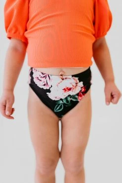 GIRLS SWIM BOTTOM IN LE FLEUR BY PINK DESERT