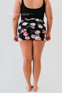 HIGH WAISTED SWIM SKIRT IN LE FLEUR BY PINK DESERT