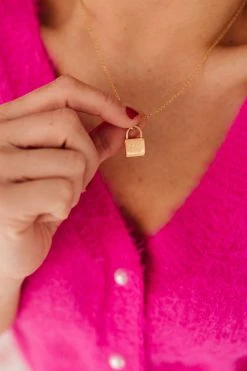 FAIRE ACCESSORIES THE GOLD INITIAL LOCKET NECKLACE