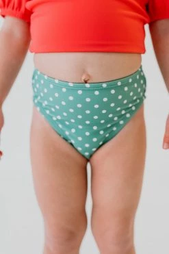 GIRLS SWIM BOTTOM IN CIAO POLKA DOT BY PINK DESERT