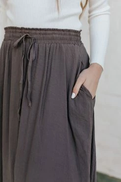 Wish SKIRTS THE STORMI MAXI SKIRT IN MIDNIGHT