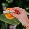 CITRUS PRINT CHAPSTICK BY SASSY RED LIPSTICK X PINK DESERT SWIM