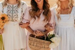 See And Be Seen THE BLOW A KISS DRESS IN BLUSH